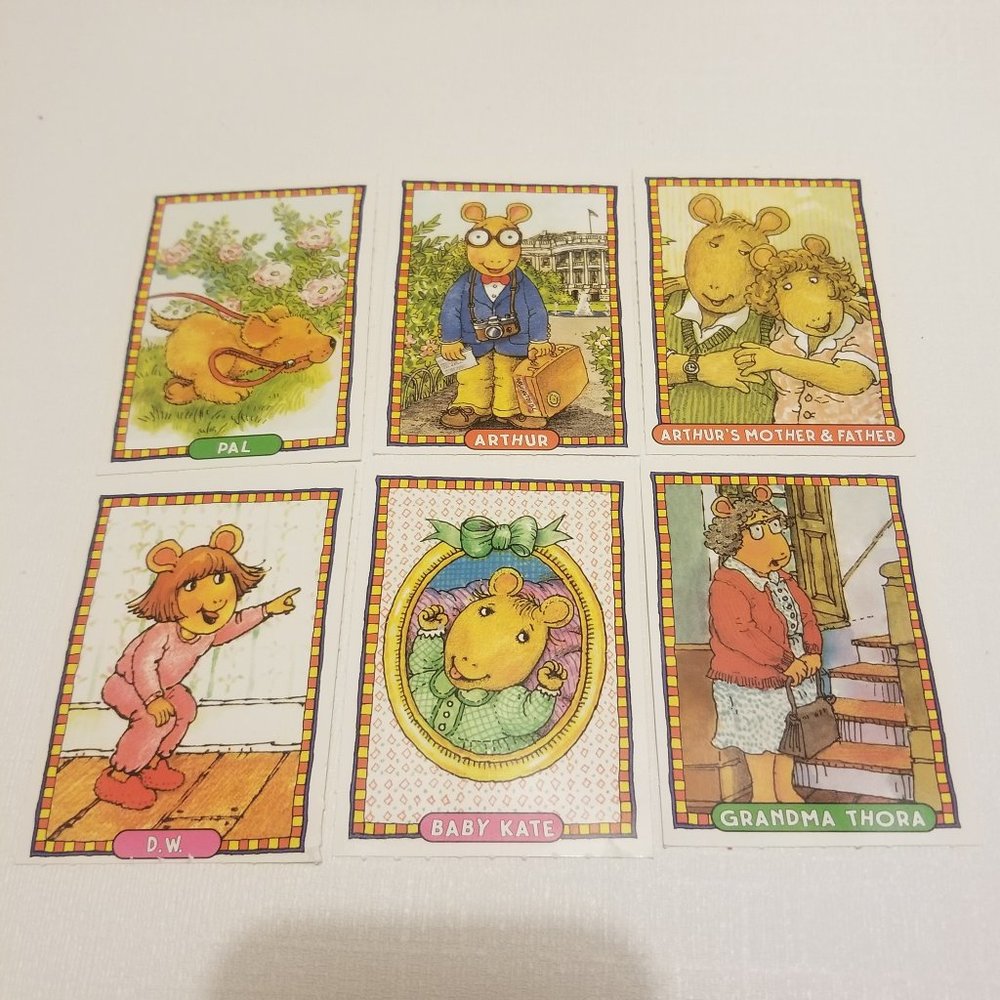 12 fun vtg Marc Brown's Arthur cards - Picture 3 of 9